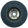 Weiler 4-1/2" Tiger Paw Abrasive Flap Disc, Conical (TY29), 40Z, 5/8"-11 UNC 51124